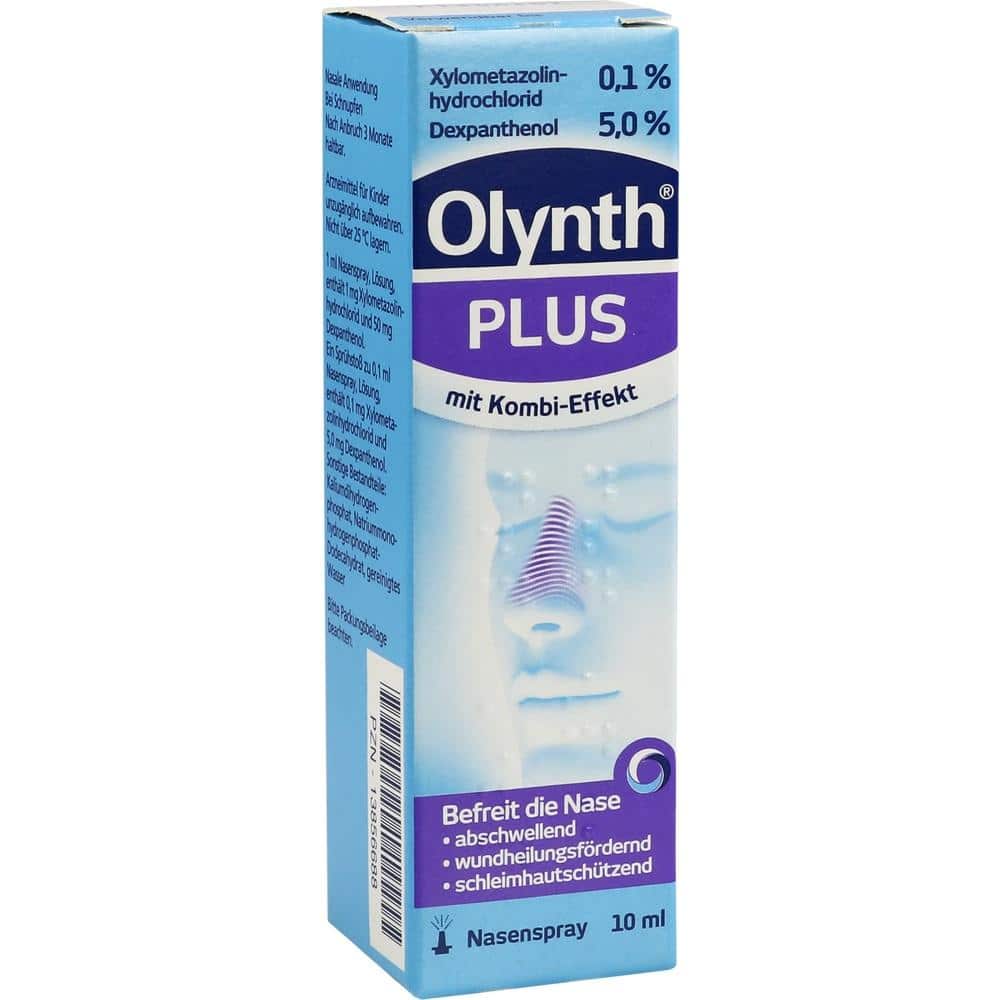 Olynth Plus 0,1%/5,0% Nasenspray für Kinder ab 6 Jahren und Erwachsene