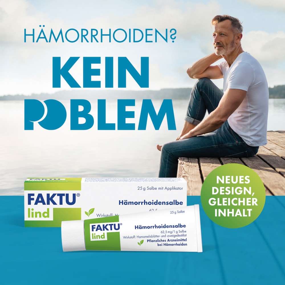 FAKTU lind Hämorrhoidensalbe 50 g Salbe