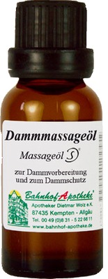 Dammmassageöl  20 ml Öl