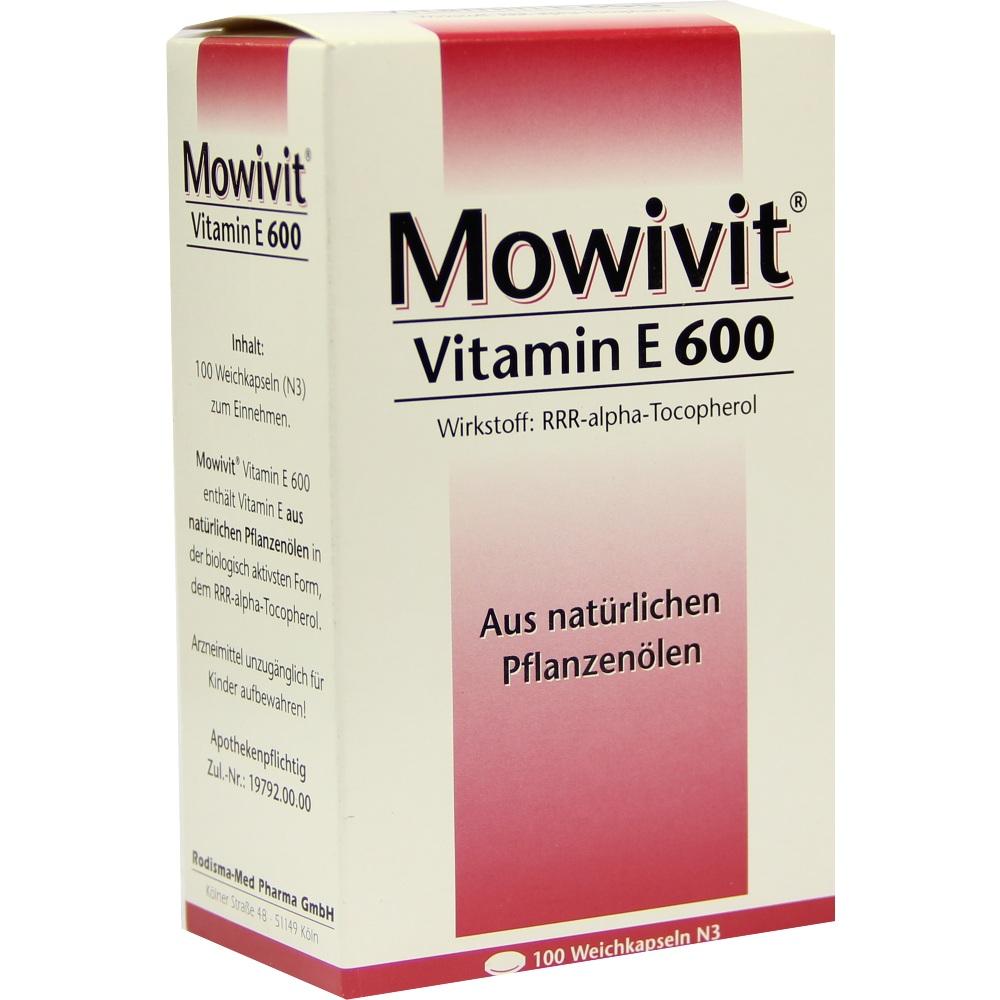 MOWIVIT 600 Kapseln 100 St Kapseln