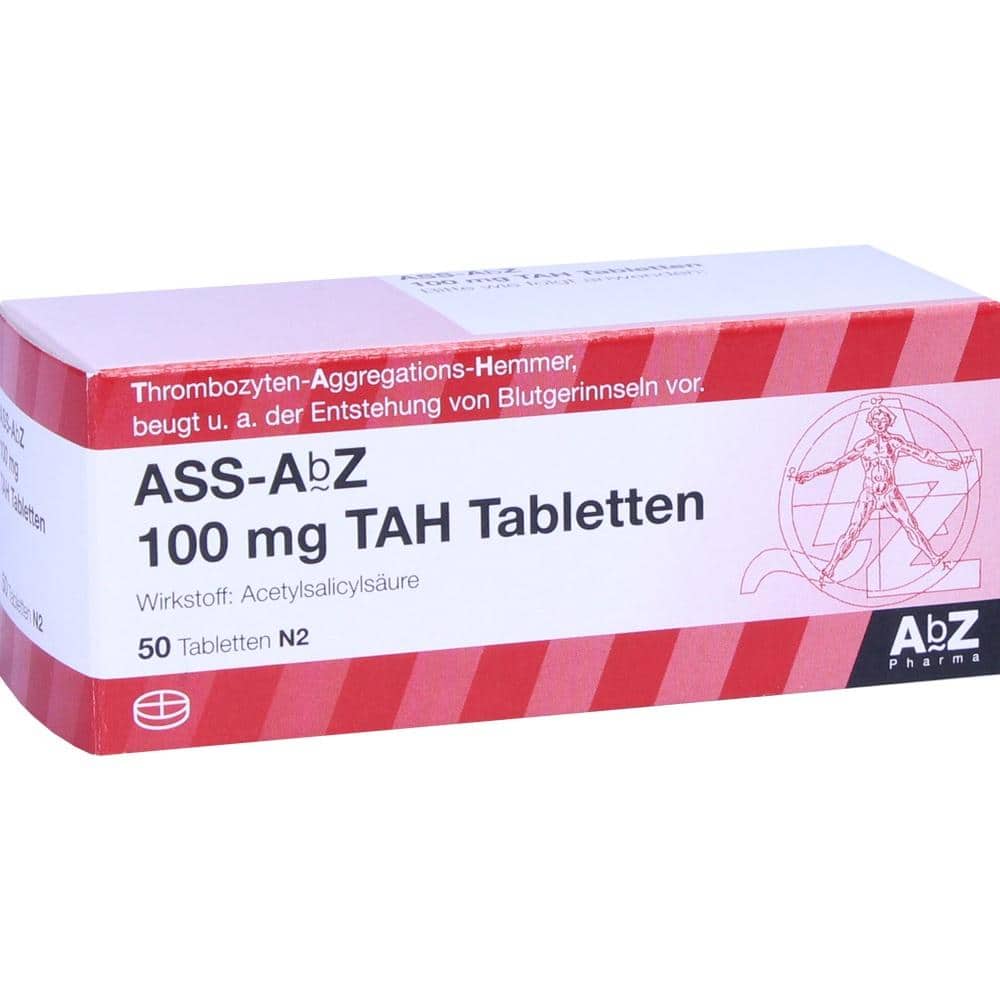 ASS-AbZ 100mg TAH 50 St Tabletten