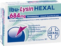 Ibu-Lysin HEXAL 400mg 10 St Filmtabletten