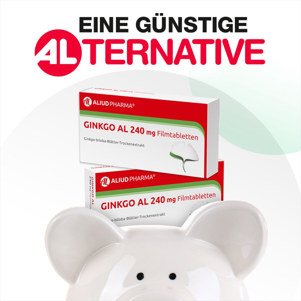 Ginkgo AL 240mg 120 St Filmtabletten