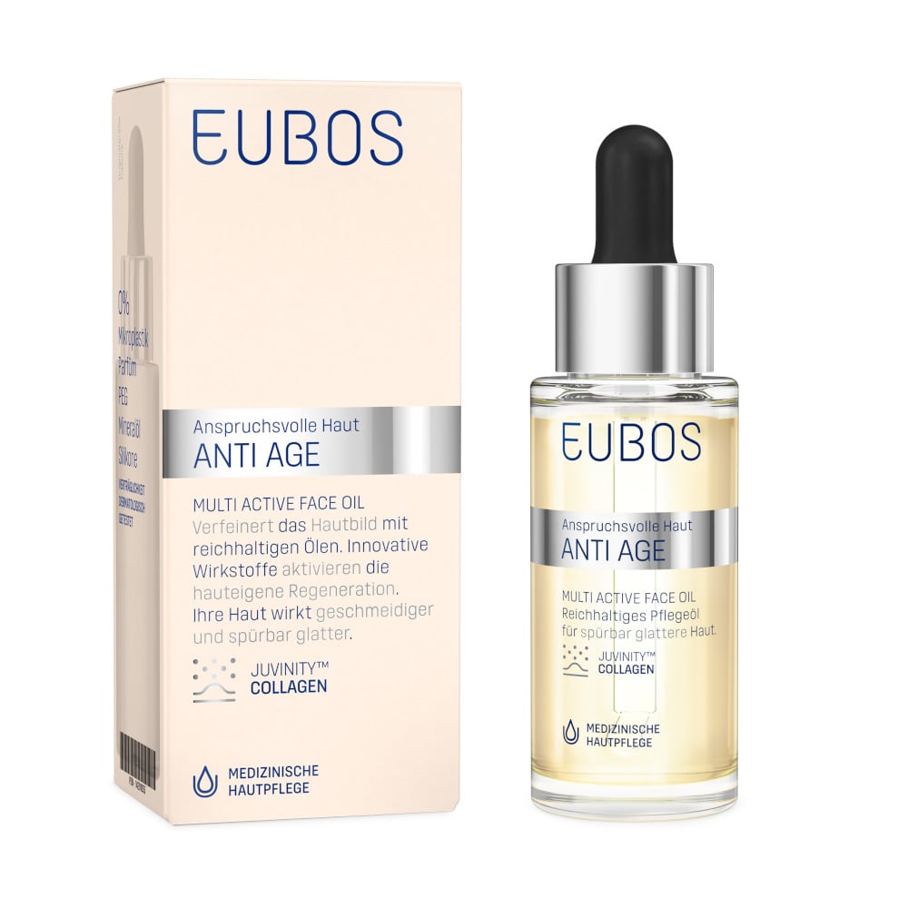 EUBOS Anspruchsvolle Haut ANTI AGE MULTI ACTIVE FACE OIL 30 ml Öl