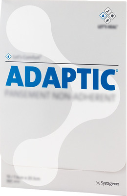 ADAPTIC 7,6x20,3 cm feuchte Wundauflage 10 St