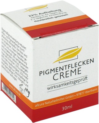 PIGMENTFLECKEN Creme 30 ml Creme