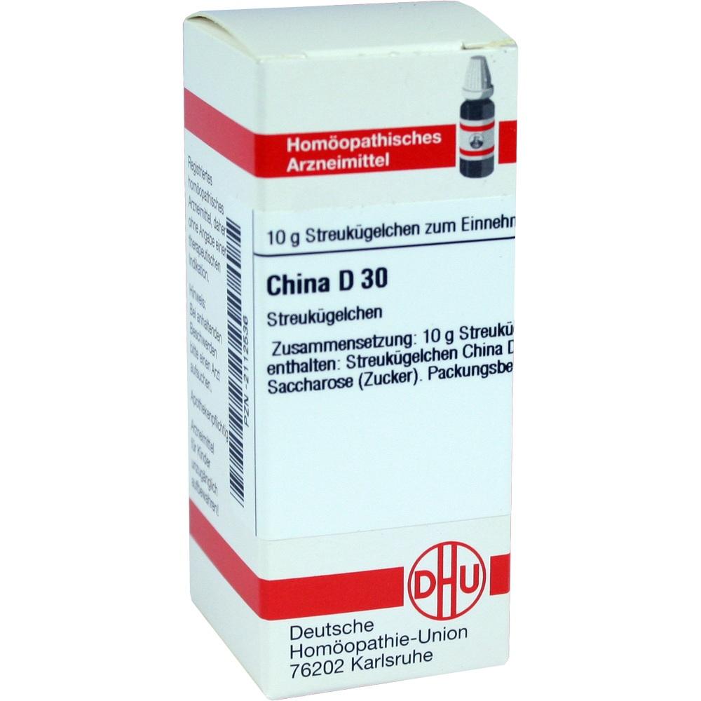 CHINA D 30 Globuli 10 g Globuli
