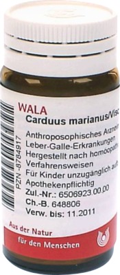 WALA Carduus marianus/Viscum Mali comp. Globuli 20 g Globuli