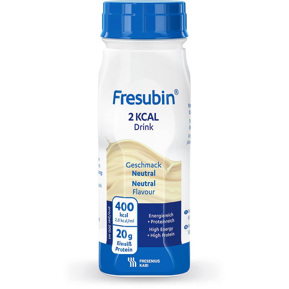 Fresubin 2 kcal  Neutral hochkalorische Trinknahrung 4X200 ml Lösung