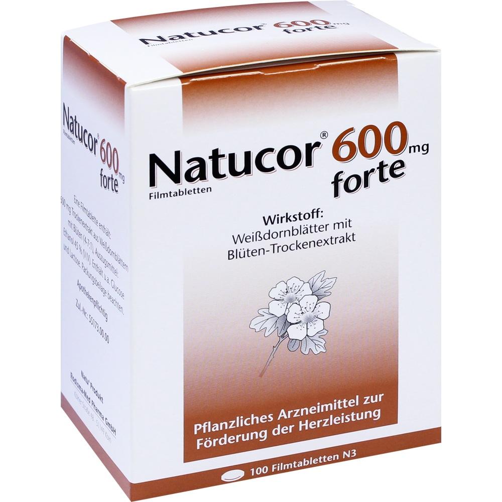 Natucor 600mg forte 100 St Filmtabletten