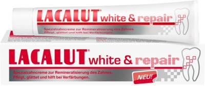 LACALUT white &amp; repair Zahncreme 75 ml Zahncreme