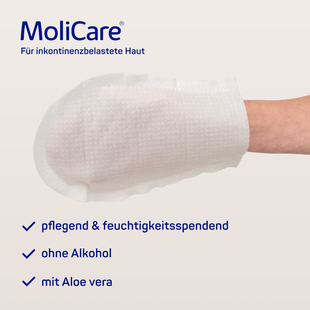 MOLICARE SKIN Waschhandschuhe 8 St Handschuhe