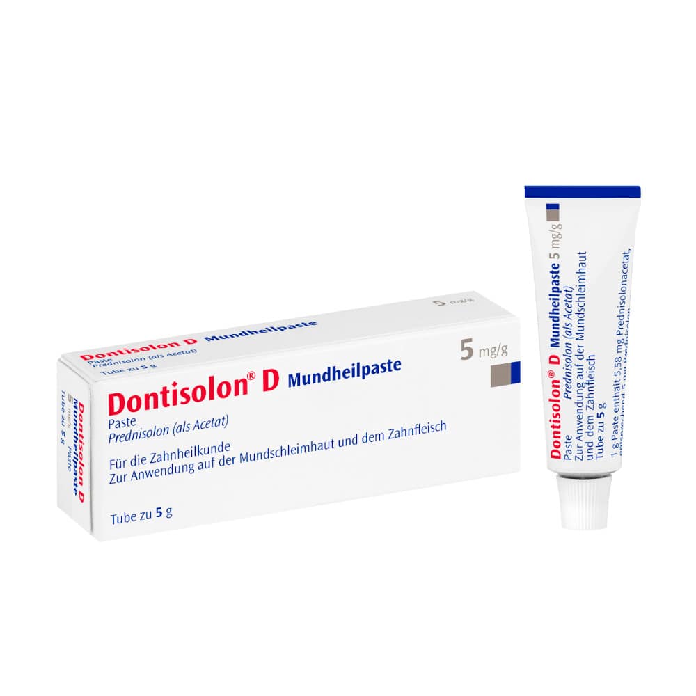 DONTISOLON D Mundheilpaste 5 g Paste