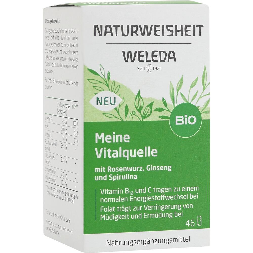 WELEDA NATURWEISHEIT Meine Vitalquelle 46 St Kapseln