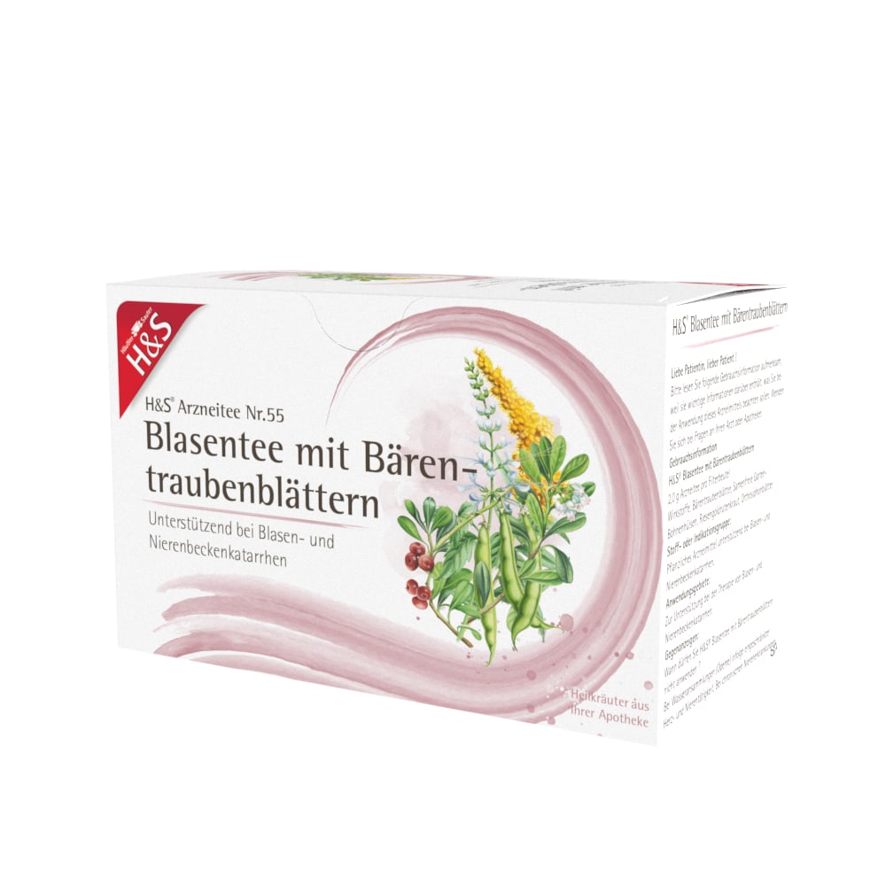 H&S Arzneitee Blasentee 20X2.0 g Filterbeutel