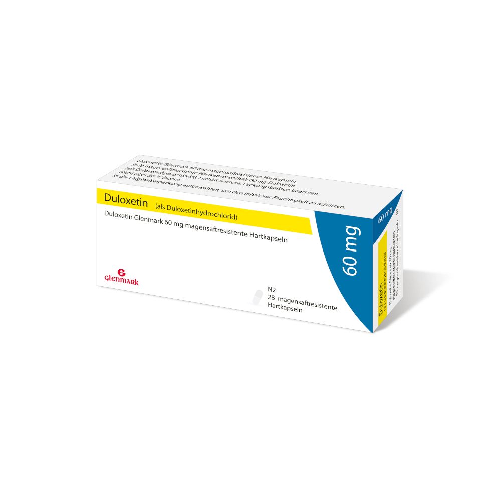 Duloxetin Glenmark 60mg 98 St Magensaftresistente Hartkapseln