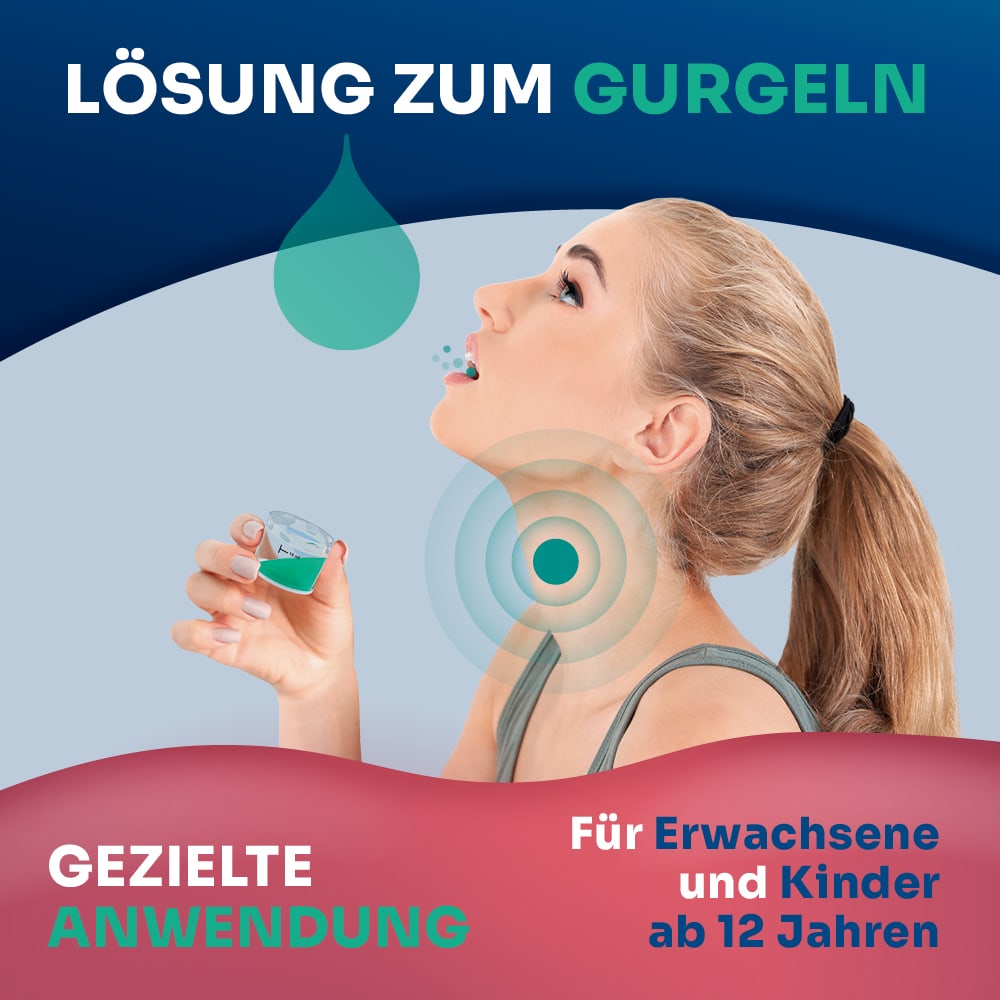Tonsino Gurgellösung bei Halsschmerzen 120 ml Gurgellösung