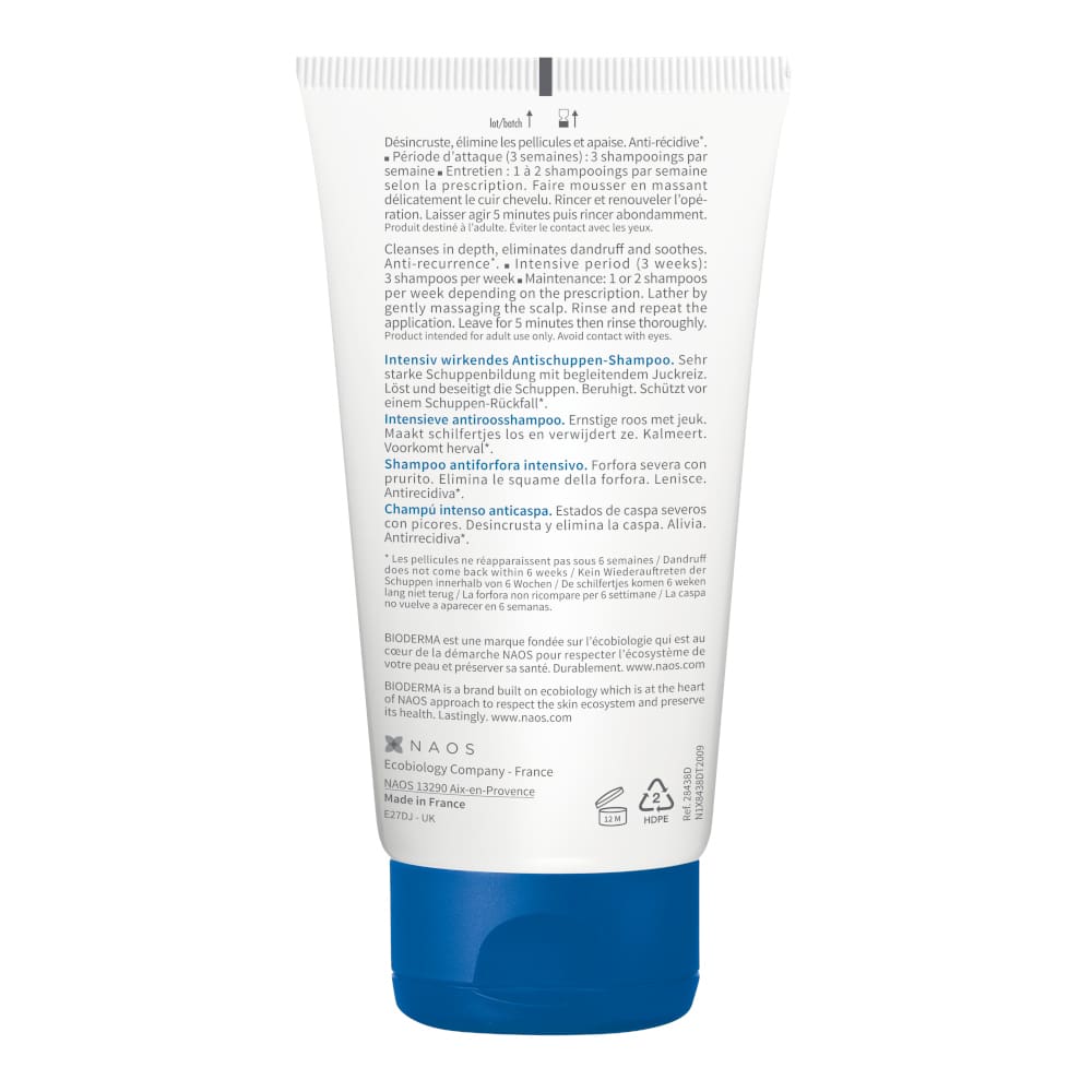 BIODERMA Nodé DS+ Anti-Schuppen-Shampoo 125 ml Shampoo