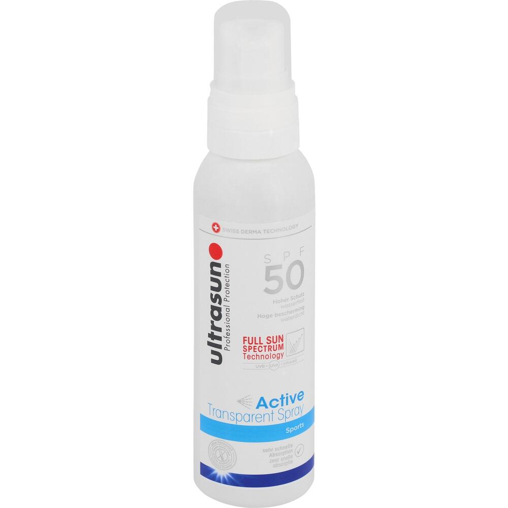 ultrasun Active Transparent Spray SPF 50  150 ml Gel