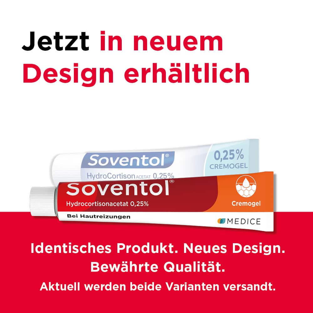 Soventol Hydrocortisonacetat 0,25%  50 g Creme