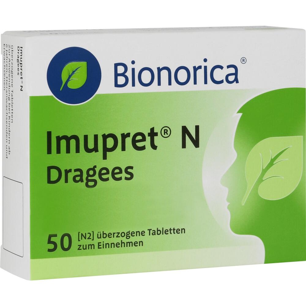 Imupret N Dragees 50 St Überzogene Tabletten