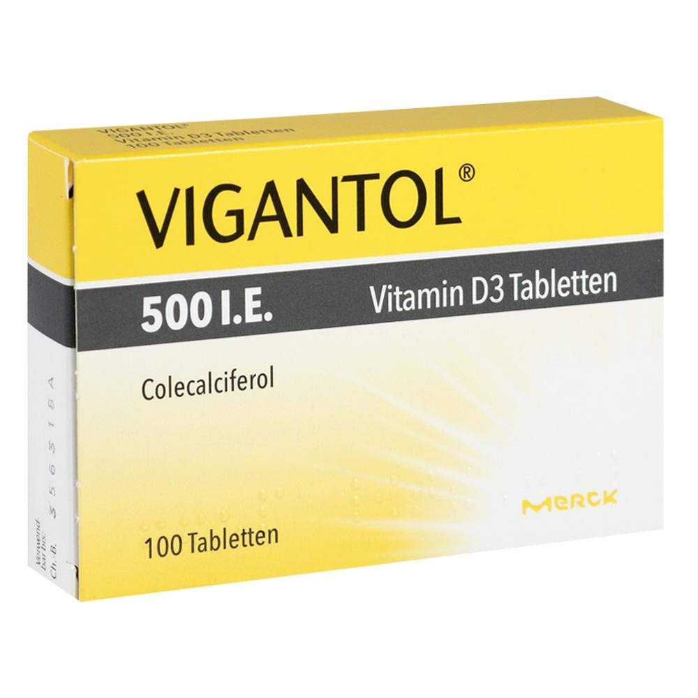 VIGANTOL 500 I.E. Vitamin D3  100 St Tabletten