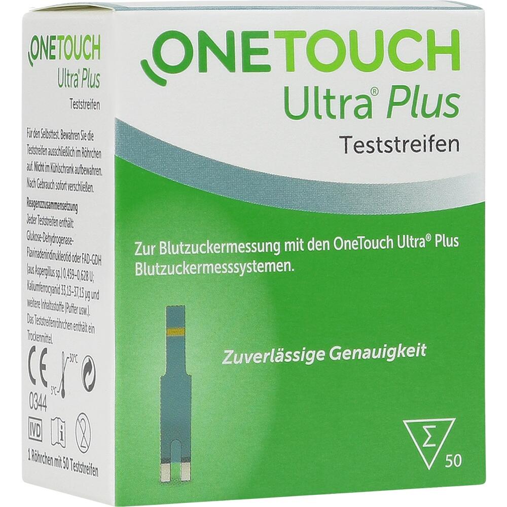 OneTouch Ultra Plus Blutzuckerteststreifen 1X50 St Teststreifen
