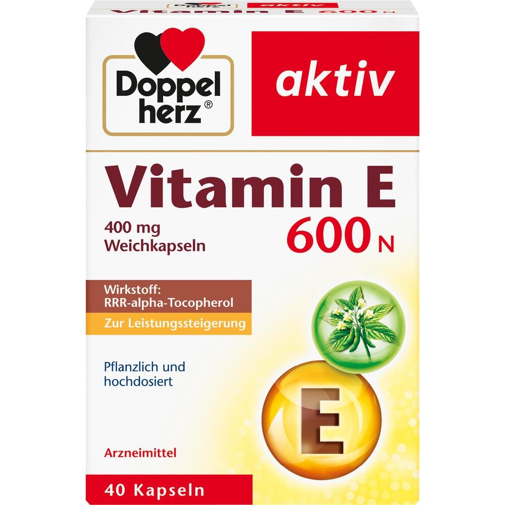 Doppelherz aktiv Vitamin E 600 N 40 St Kapseln