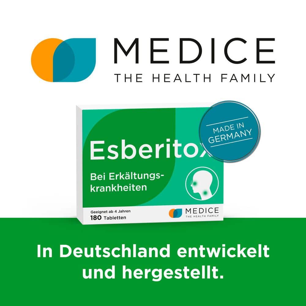Esberitox Tabletten bei Erkältungskrankheiten  180 St Tabletten