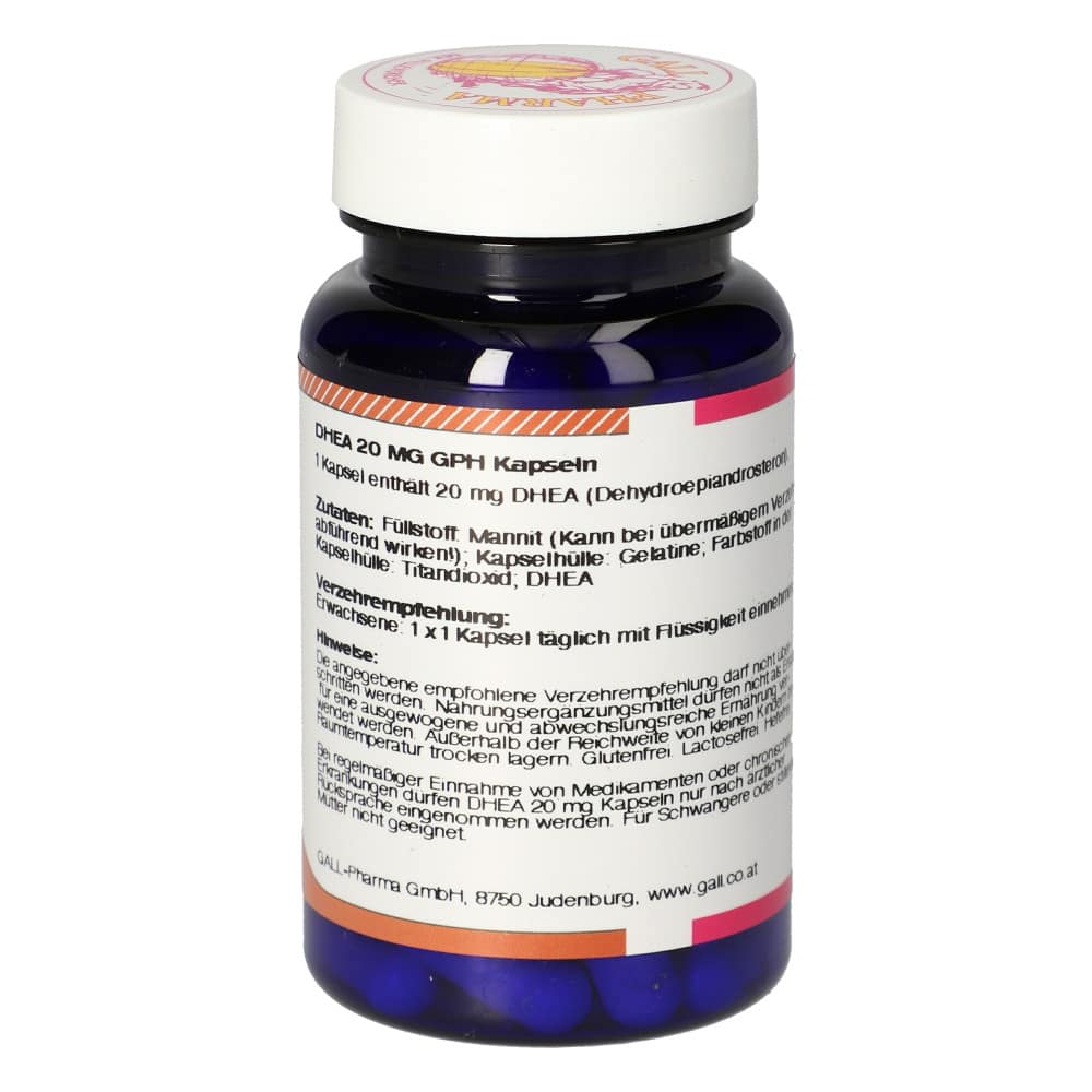 DHEA 20mg 30 St Kapseln