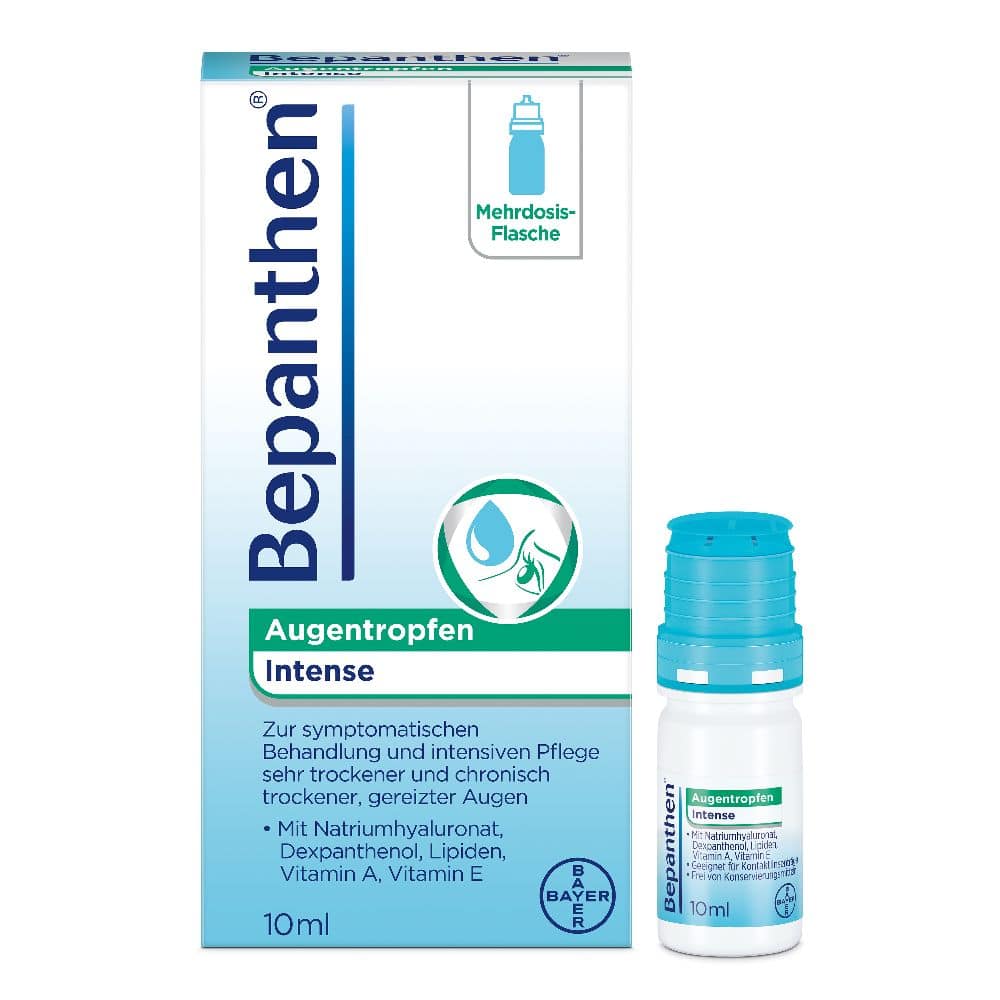 Bepanthen Augentropfen Intense 10 ml Augentropfen