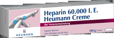 Heparin 60.000 I.E. Heumann 100 g Creme