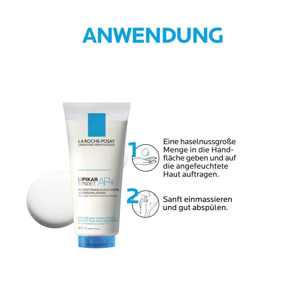 LA ROCHE-POSAY Lipikar Syndet AP+ Reinigungs-Cremegel 200 ml Gel