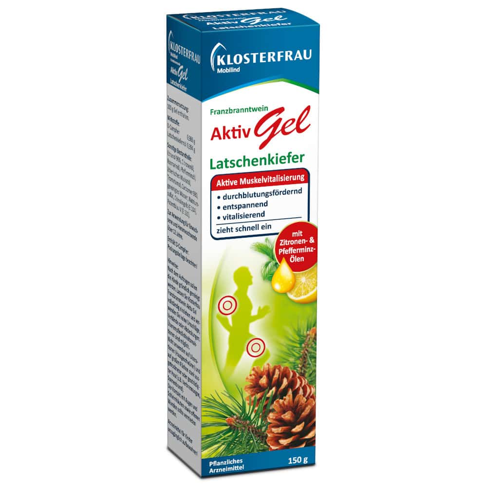 Klosterfrau Aktiv Franzbranntwein-Gel Latschenkiefer 150 g Gel