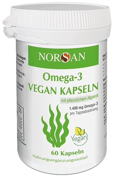 NORSAN Omega-3 VEGAN KAPSELN 60 St Kapseln