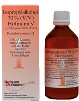 ISOPROPYLALKOHOL 70% V/V Hofmann's 500 ml Lösung