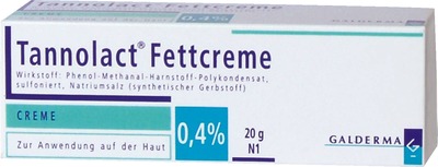 Tannolact Fettcreme 0,4% 50 g Creme