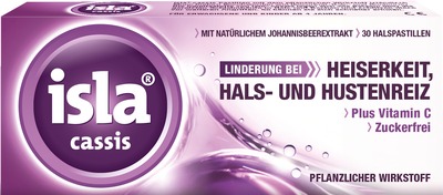 isla cassis Halspastillen 30 St Pastillen