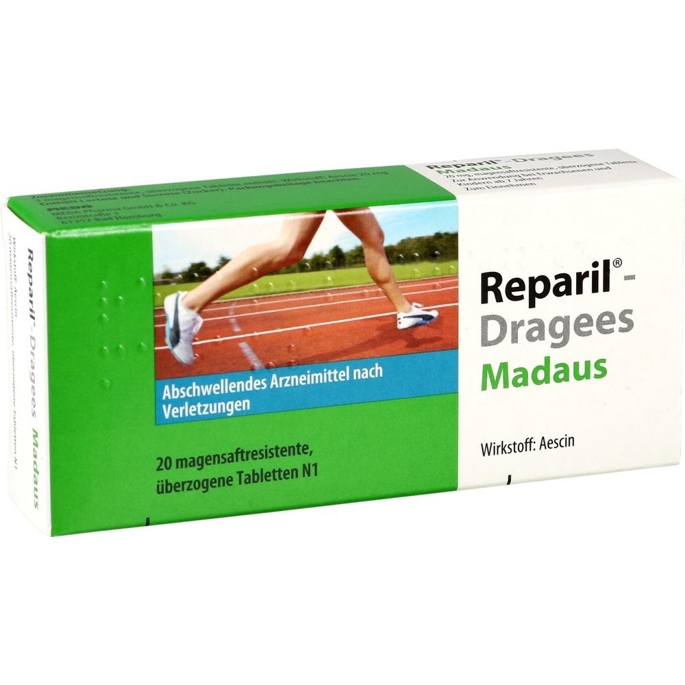 Reparil-Dragees Madaus  20 St Tabletten magensaftresistent