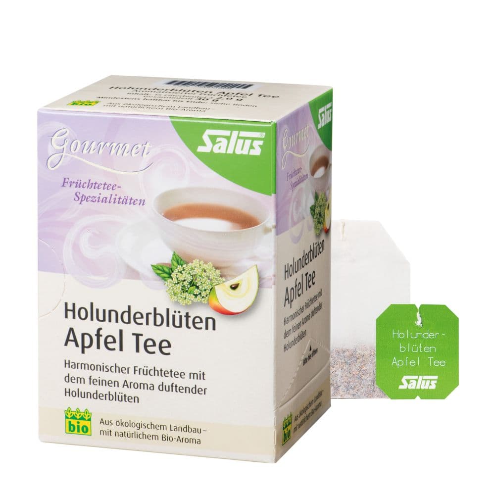 Salus Holunderblüten Apfel Tee  15 St Filterbeutel