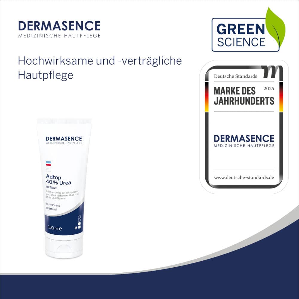 DERMASENCE Adtop 40% Urea OLEOGEL 100 ml Gel