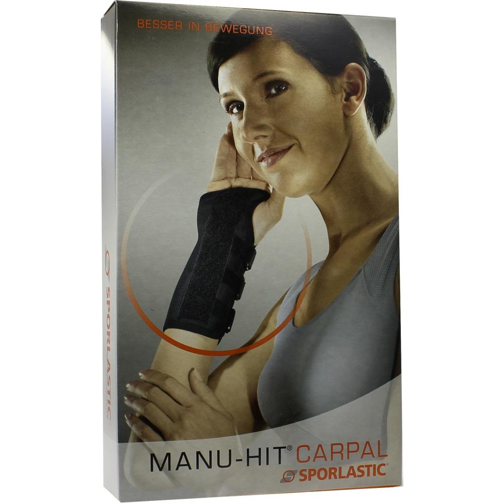 MANU-HIT CARPAL Orthese links Gr.L schwarz 07233 1 St Bandage