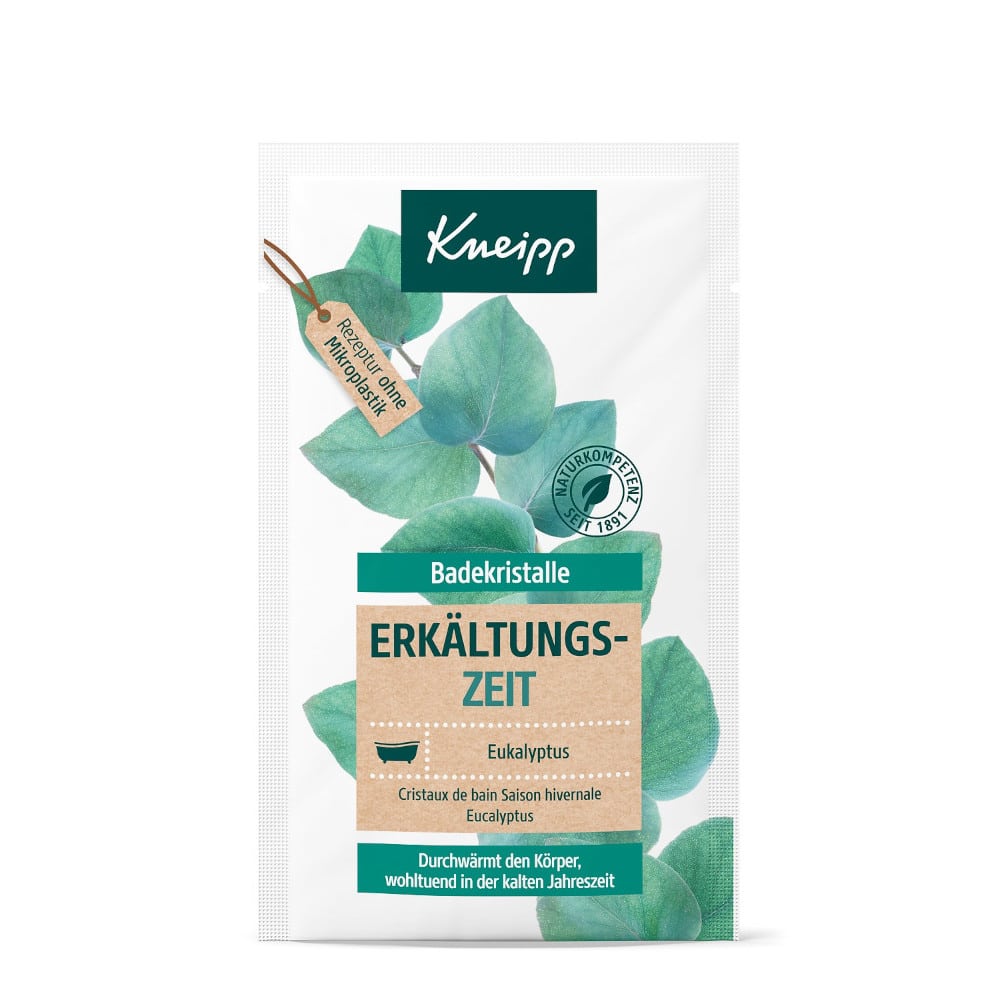 Kneipp Badekristalle Erkältungszeit Eukalyptus 60 g Salz