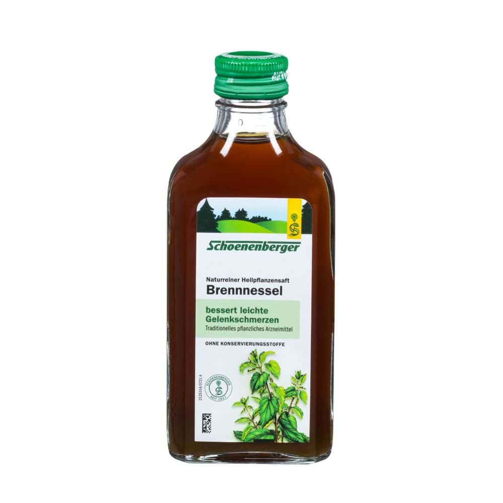 Schoenenberger Naturreiner Heilpflanzensaft Brennnessel 200 ml Saft