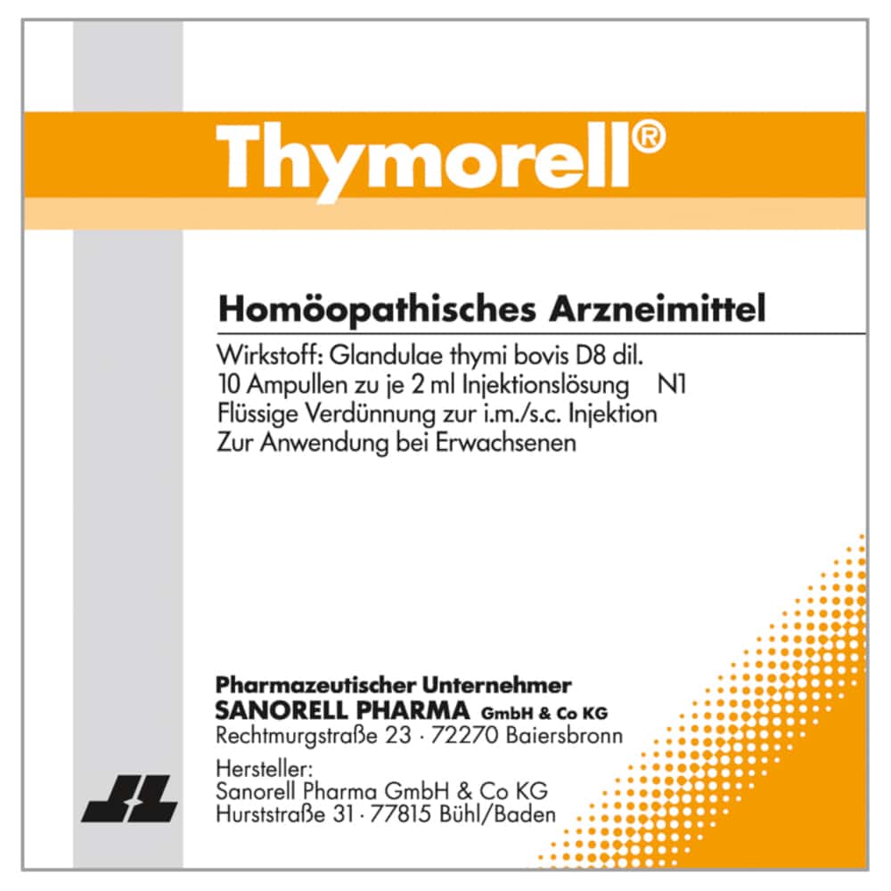 THYMORELL Injektionslösung in Ampullen 10X2 ml Ampullen