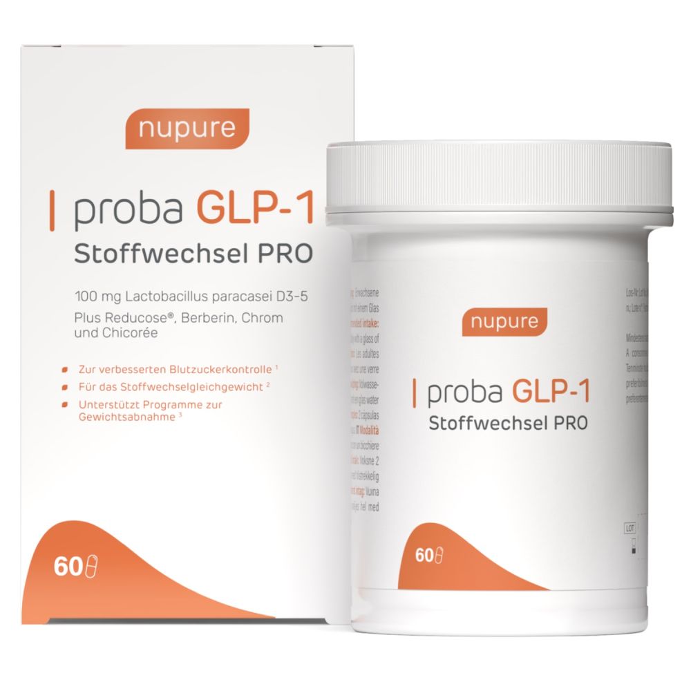nupure proba GLP-1 Stoffwechsel PRO 60 St Kapseln magensaftresistent