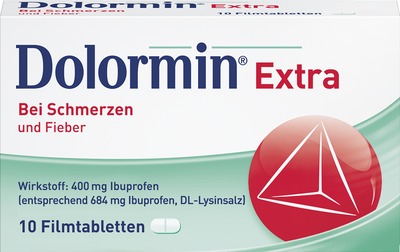 Dolormin Extra Ibu-Lysin Tabletten bei Schmerzen und Fieber
