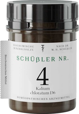 Schüssler Nr.4 Kalium Chloratum D 6 Tabletten  200 St Tabletten