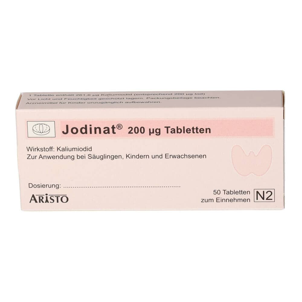 Jodinat 200μg 50 St Tabletten