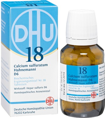 DHU Schüssler-Salz Nr. 18 Calcium sulfuratum D 6 Tabletten 200 St Tabletten